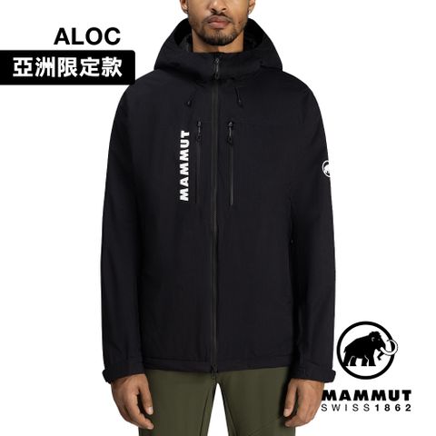 MAMMUT 長毛象 Freeflight HSThermo Hooded AF 防水化纖連帽外套 黑色 男款 #1010-30960