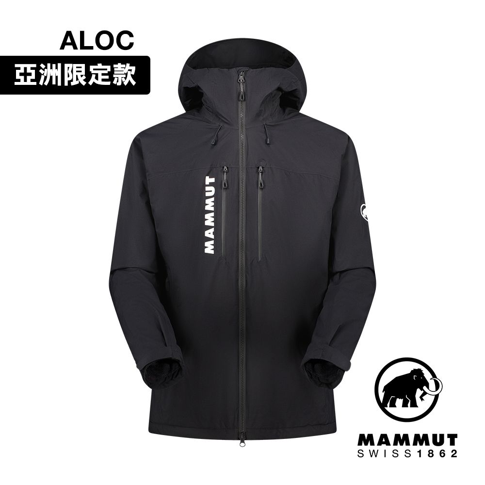 MAMMUT 長毛象 Freeflight HSThermo Hooded AF 防水化纖連帽外套 黑色 男款 #1010-30960