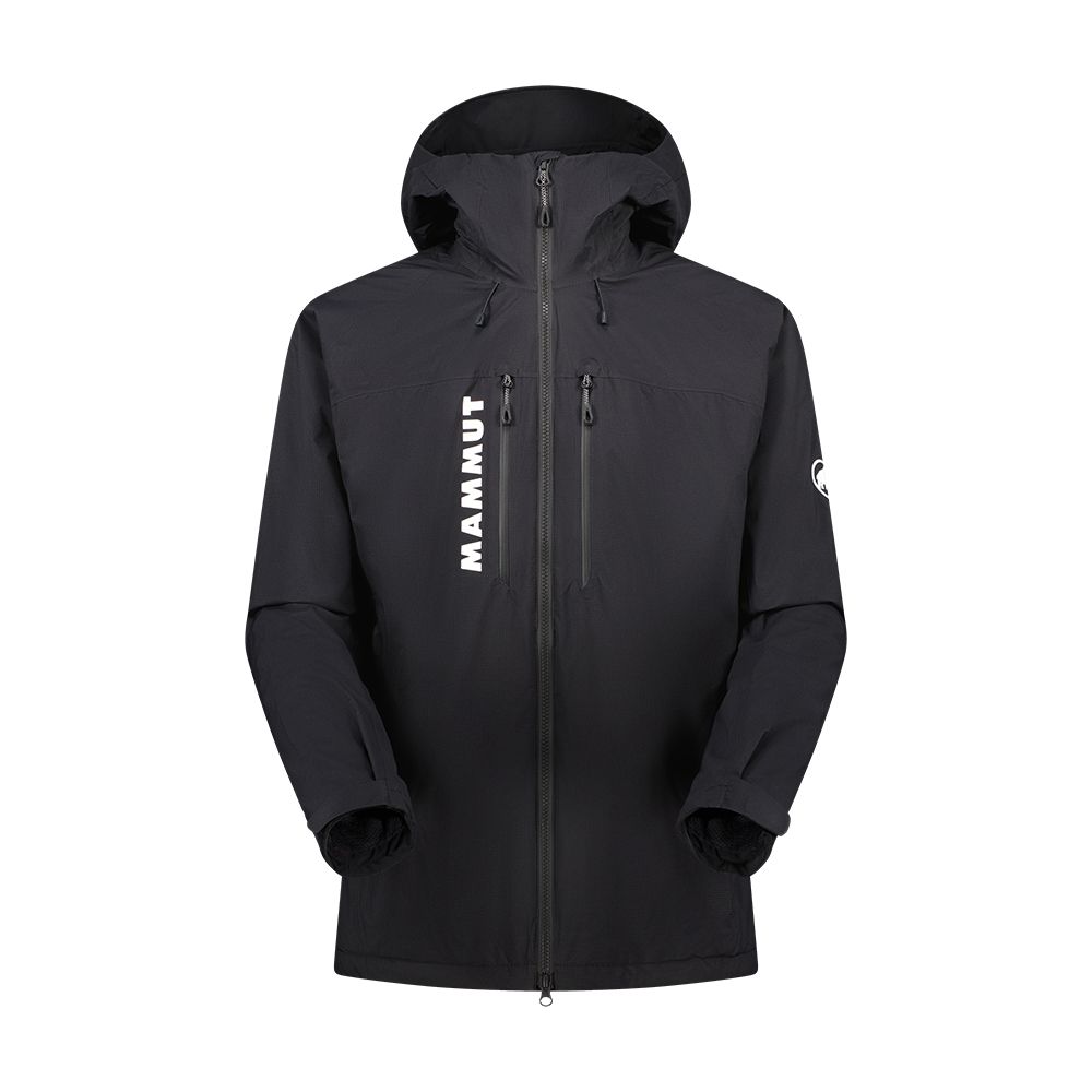 MAMMUT 長毛象 Freeflight HSThermo Hooded AF 防水化纖連帽外套 黑色 男款 #1010-30960