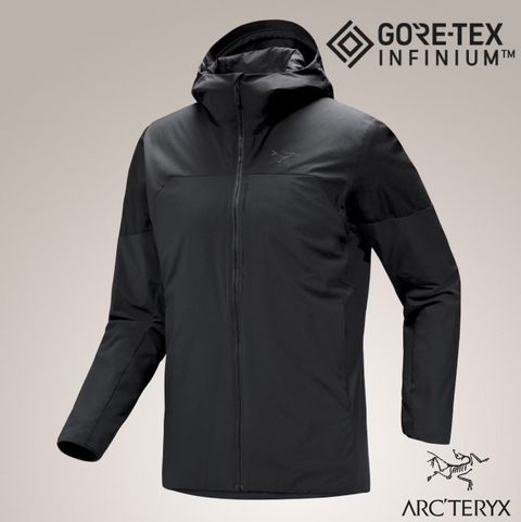 Arcteryx 始祖鳥 男 PROTON HYBRID HOODY 超輕保暖透氣抗水耐磨連帽外套.夾克.風衣_X000006731-29668 黑