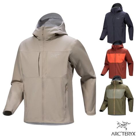 Arcteryx 始祖鳥 男 Gamma MX Hoody 防風防潑透氣連帽外套.軟殼夾克.風雨衣/超耐磨軟殼.適登山健行/X000008485