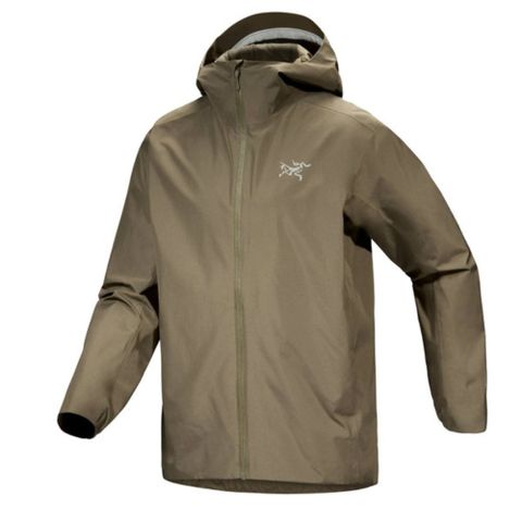 【ARCTERYX 始祖鳥】男 SOLANO HOODY Gore-Tex 防風防潑水連帽外套/X000007227 龍紋綠