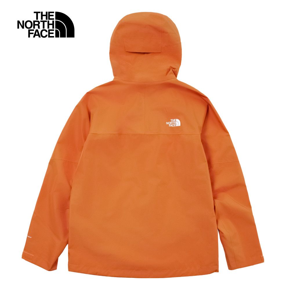 The North Face 北面 男款橙色DryVent防水透氣衝鋒衣｜8BWF6IG 外套
