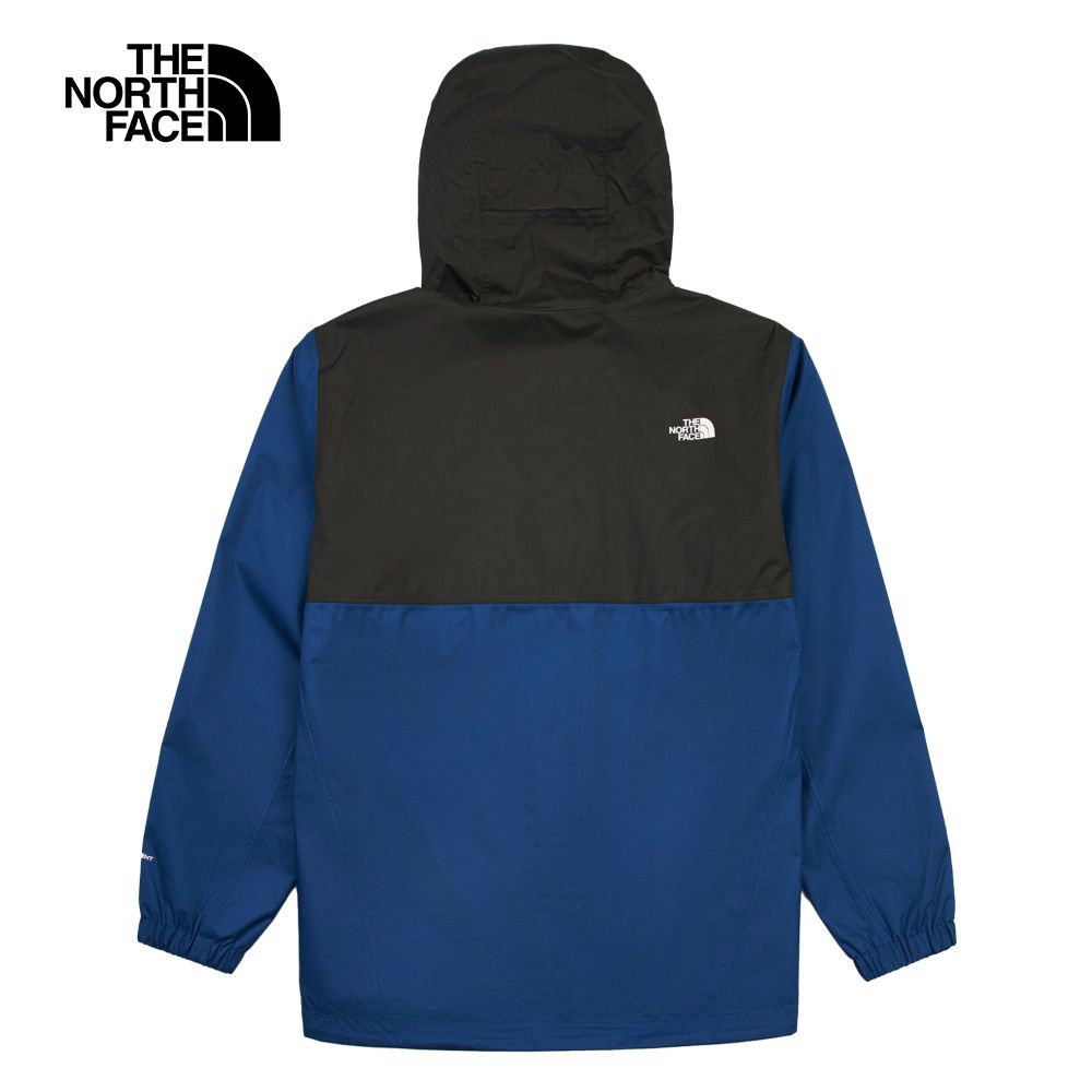 The North Face 北面 男款藍色DryVent防水透氣連帽衝鋒衣｜8AUNF1T 外套