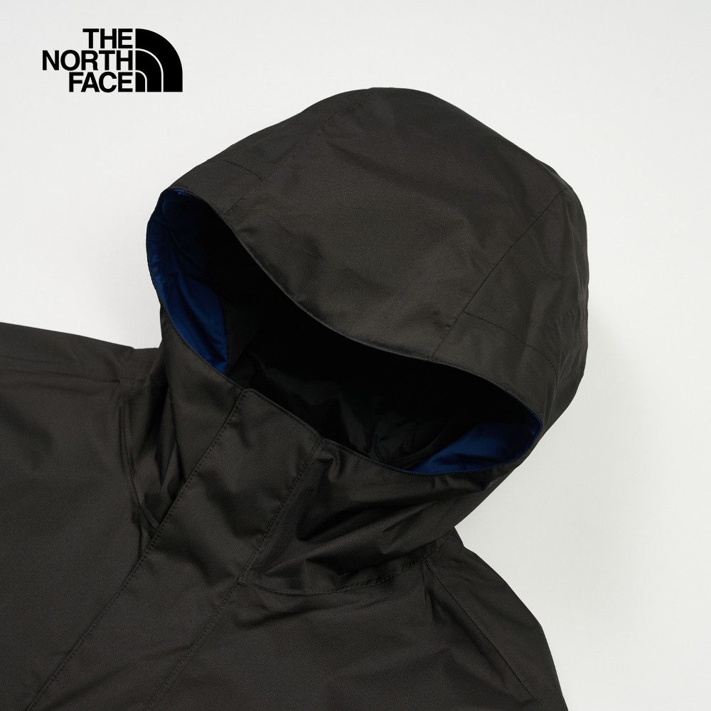The North Face 北面 男款藍色DryVent防水透氣連帽衝鋒衣｜8AUNF1T 外套