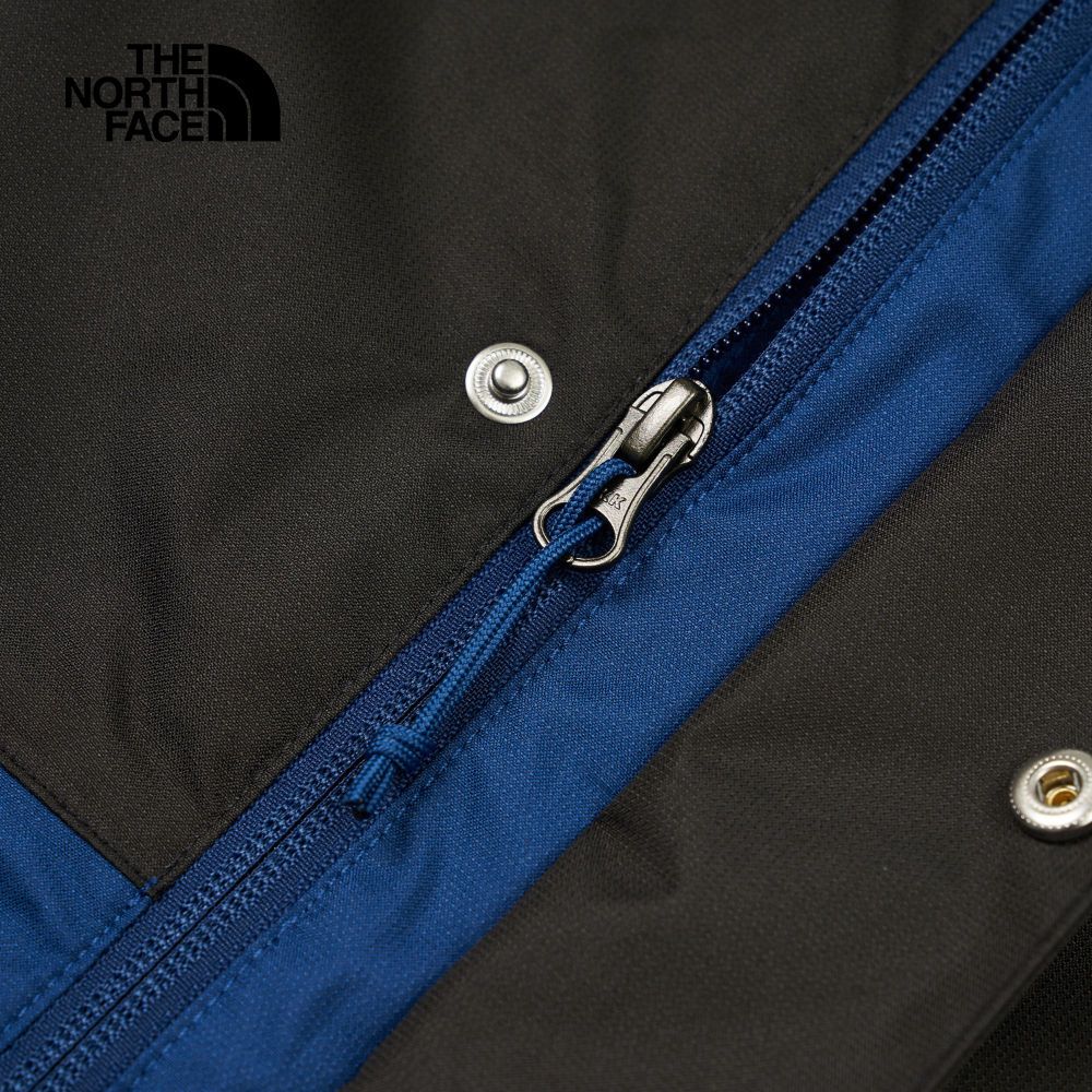 The North Face 北面 男款藍色DryVent防水透氣連帽衝鋒衣｜8AUNF1T 外套