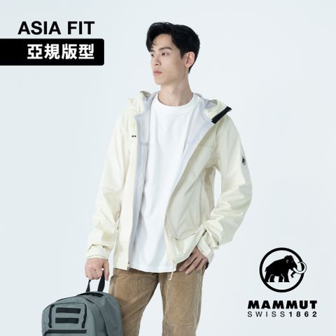 MAMMUT 長毛象 Ducan Guide HS Hooded Jacket AF Men 輕量防水連帽外套 男款  阿穆特恩黃 #1010-31930