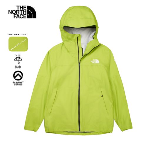 The North Face北面男款綠色FUTURELIGHT防水透氣衝鋒衣｜8A4D1MO 外套