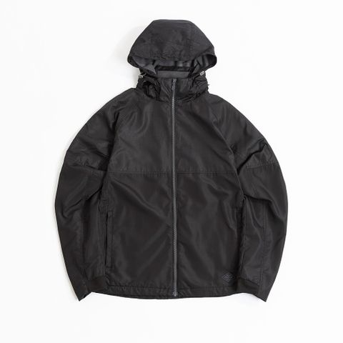 男天鵝絨超撥水抗風保暖可拆帽外套 AJ2421074 黑色 (S-3XL)