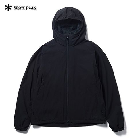 日本【SNOW PEAK】Breathable Insulated Polartec 保暖輕量外套 黑色