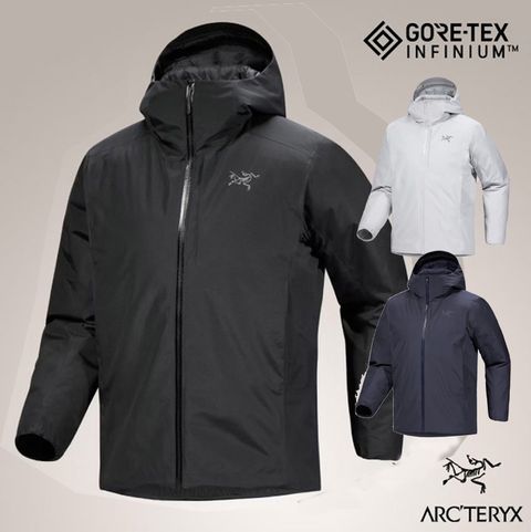 【ARCTERYX 始祖鳥】男 Solano 連帽防風保暖羽絨外套.夾克.大衣.雪衣/ X000009893