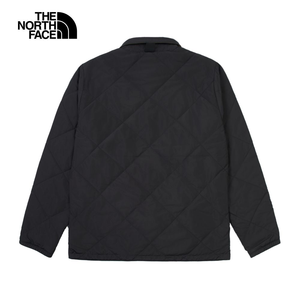 The North Face 北面 男款黑色DWR防潑水兩面穿鋪棉外套｜82V34XO