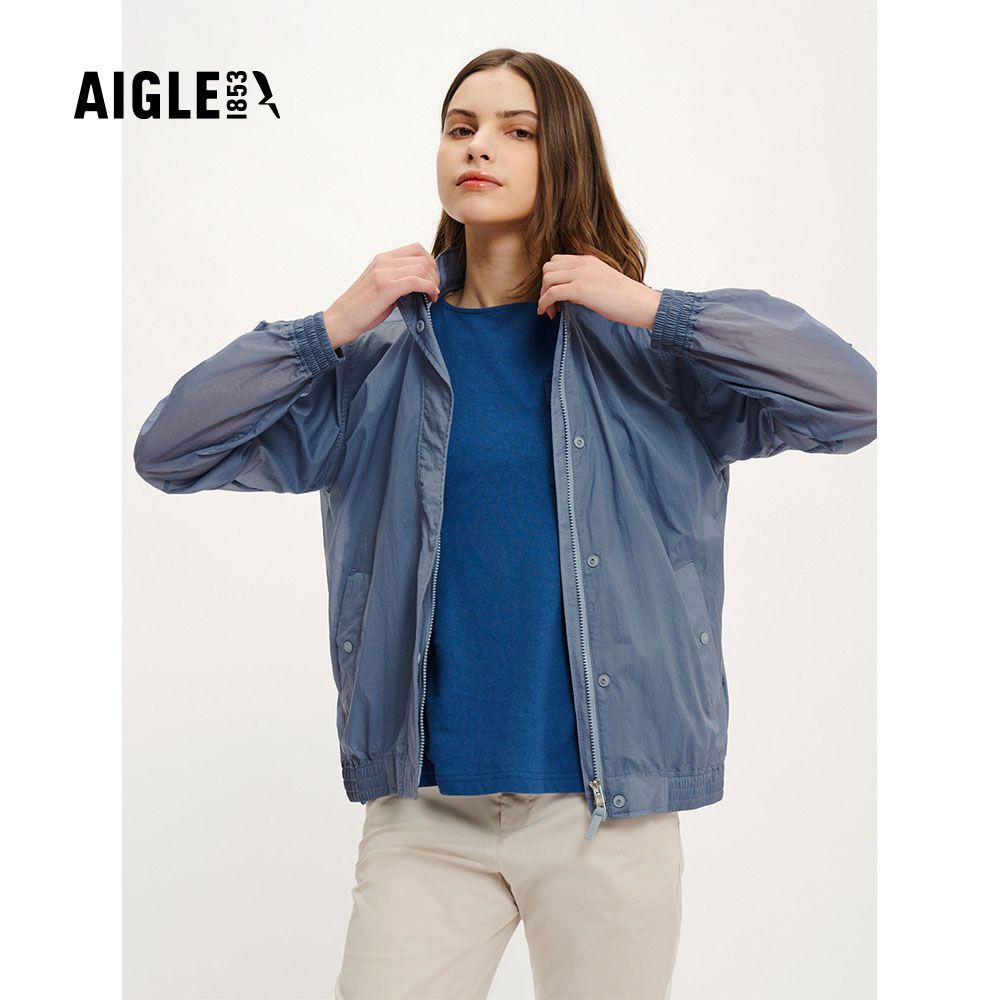 AIGLE 女 防潑超輕量外套AG-4P254 3色(女裝 抗UV外套 防潑水外套 女外套)