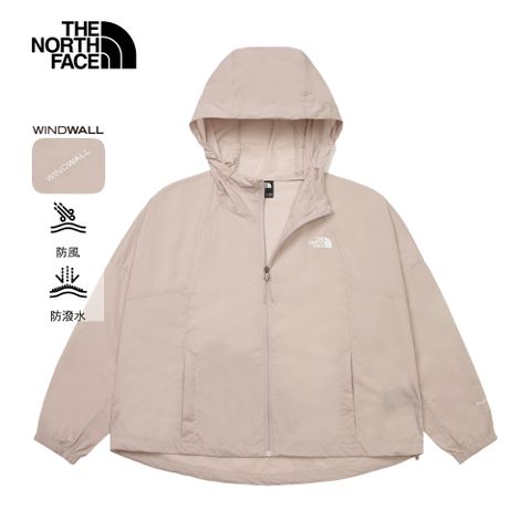 The North Face 北面 女款灰色DWR防潑水防風外套｜8C521OA
