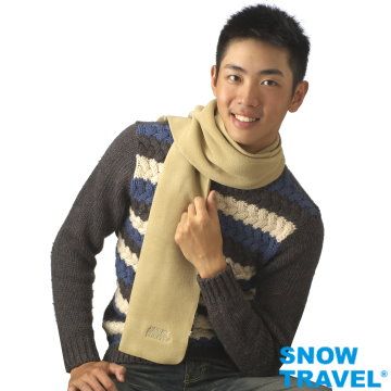 【SNOW TRAVEL】美國進口POLARTEC透氣保暖圍巾AR-14(任選1件)