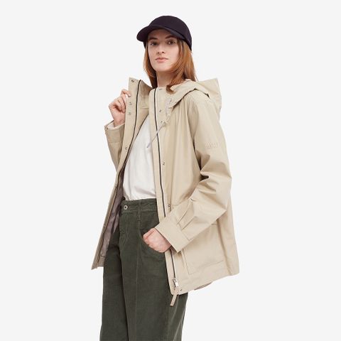 【AIGLE】女 GORE-TEX 防水透氣外套｜AG-4A205A186 杏色