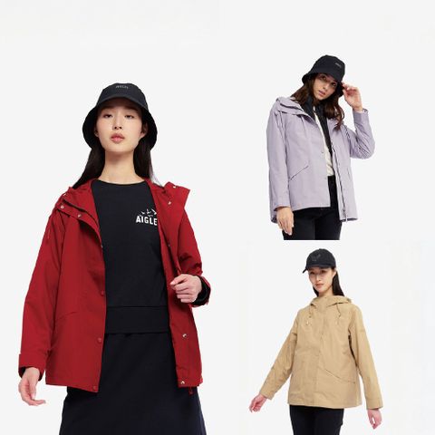 【AIGLE】女 MTD 防水透氣外套｜AG-4A206