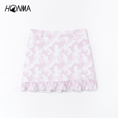 HONMA 本間高爾夫 女款機能短裙 日本高爾夫球專櫃品牌(S~L 白色 紫色任選HWHX902R853)