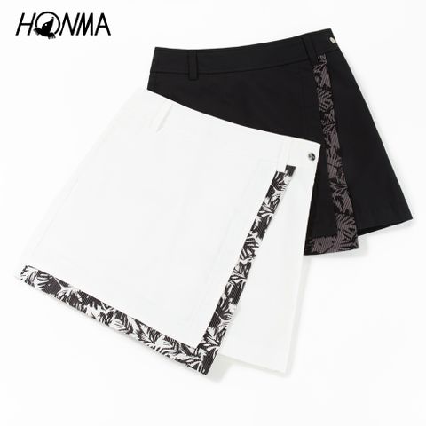 HONMA 本間高爾夫 女款機能短裙 日本高爾夫球專櫃品牌(9~11白、黑色任選036732359)