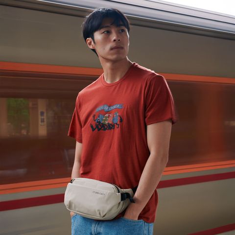 【紐西蘭Icebreaker】男 Tech Lite 圓領短袖上衣(健行夥伴)-150