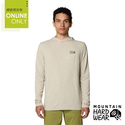 【Mountain Hardwear】Sunblocker™ Hoody Men 防曬長袖連帽排汗衣 男款 沙畫 #2038381