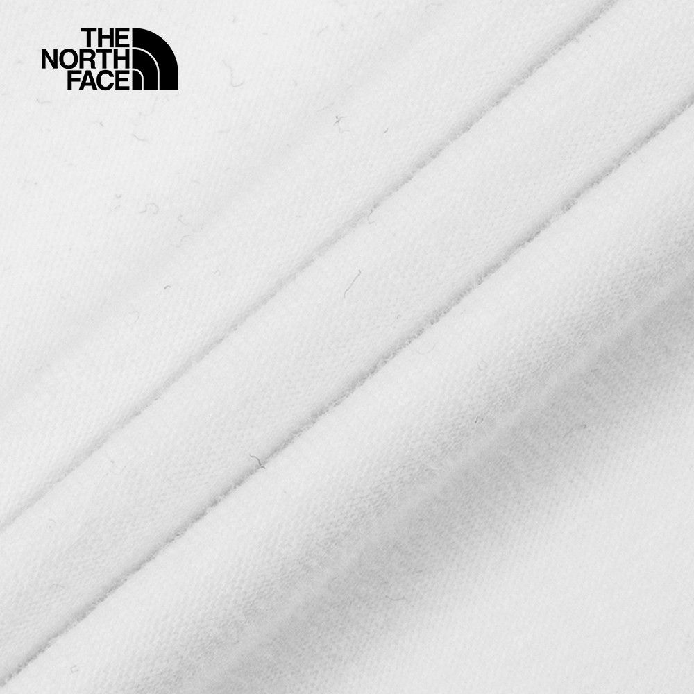 The North Face 北面 男款白色吸濕排汗短袖T恤｜8D7CFN4 排汗衫