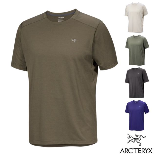 Arcteryx 始祖鳥 男 Cormac 吸濕排汗透氣防曬短袖圓領衫.套頭衫.休閒運動T恤.內搭衣/UPF 40+.抗異味/X000009718