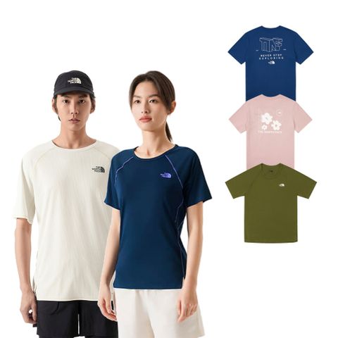 The North Face_北面男女款防曬機能短袖T恤(多款任選)
