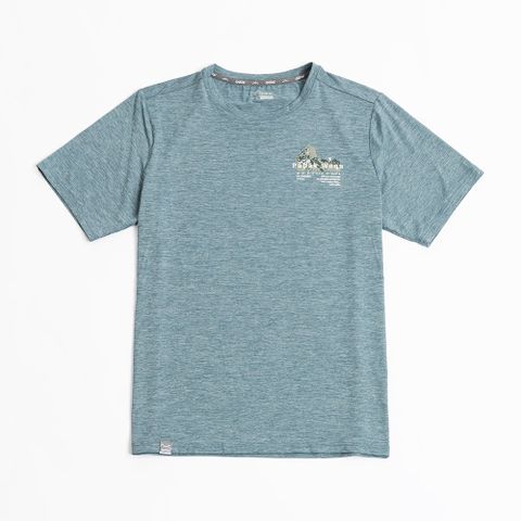 男WINCOOL涼感乾爽機能圖T AL2511107 雲杉綠 (M-3XL)