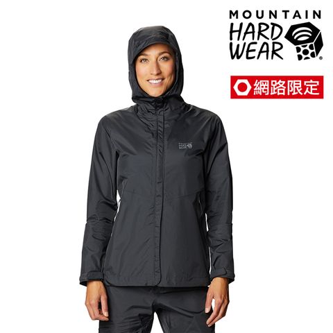 Mountain Hardwear Acadia Jacket 輕量防水外套 女款 深風暴灰 #1874551 (網路獨家限定款)