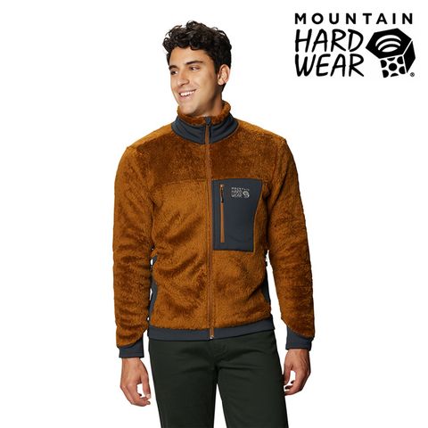 【Mountain Hardwear】Monkey Fleece Jacket 保暖刷毛立領外套 男款 金棕 #1858721