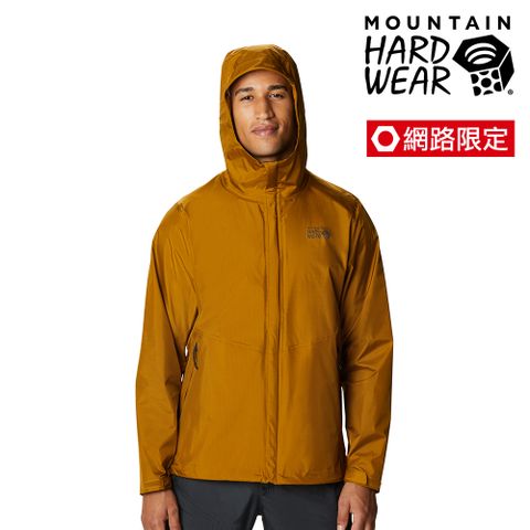 【Mountain Hardwear】Acadia Jacket 輕量防水外套 橄欖金 男款 #1874541 (網路獨家限定款)