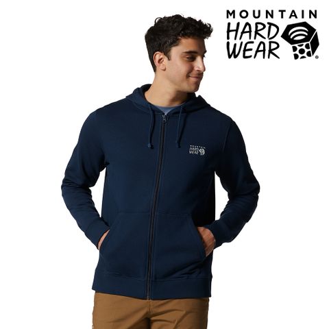 Mountain Hardwear 【美國 】MHW LOGO Full Zip Hoody 連帽有機棉外套 男款 海軍藍#1924861