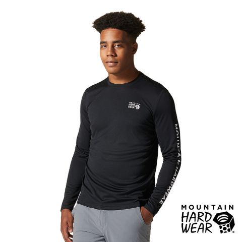Mountain Hardwear Wicked Tech Long Sleeve 防曬快乾長袖排汗衣 男款 黑色 #1982921