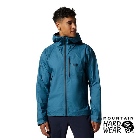 【美國 Mountain Hardwear】Exposure/2™ Gore-Tex Paclite® Plus Jacket GTX輕量防水連帽外套 男款 裏海藍 #1879331