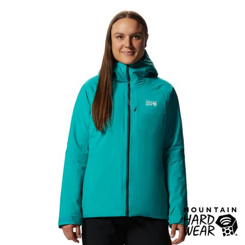 Mountain Hardwear Stretch Ozonic Insulated W 防水化纖連帽外套 女款 合成綠 #2015861