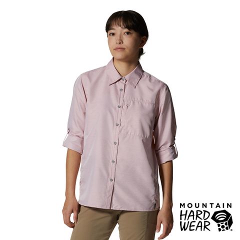 【Mountain Hardwear】Canyon Long Sleeve Shirt W 機能健行長袖襯衫 女款 玫瑰果 #1648531