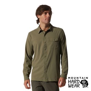 【Mountain Hardwear】Shade Lite Long Sleeve Shirt 機能健行長袖襯衫 男款 深石綠 #1982361