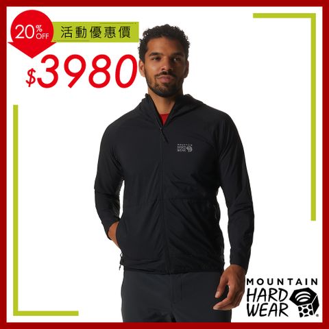 Mountain Hardwear Kor AirShell Hoody 空氣感超輕防風連帽外套 黑色 男款 #1985031