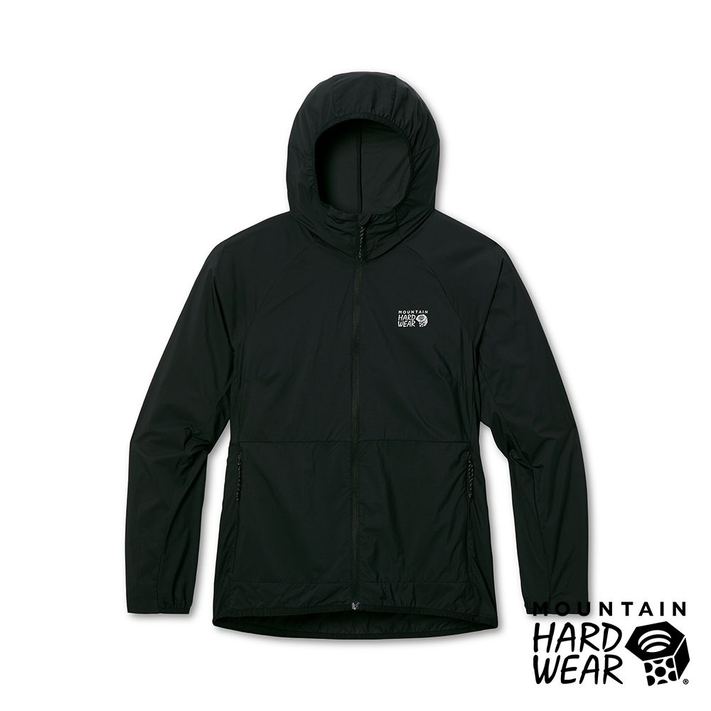 Mountain Hardwear Kor AirShell Hoody Women 空氣感超輕防風連帽外套 黑色 女款 #1985071