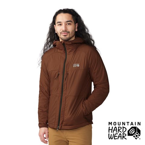 Mountain Hardwear Kor AirShell Warm Jacket 防潑水保暖連帽外套 男款 氧化鉛紅 #1985021