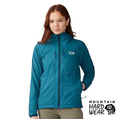 Mountain Hardwear KorAirShell Warm Jacket W輕防風防潑水保暖外套 女款 短葉松綠 #1985061