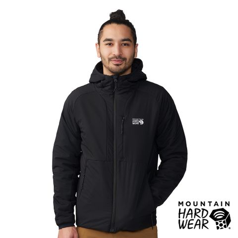 Mountain Hardwear Kor Stasis Hoody 防潑水保暖化纖連帽外套 男款 黑色 #2042941