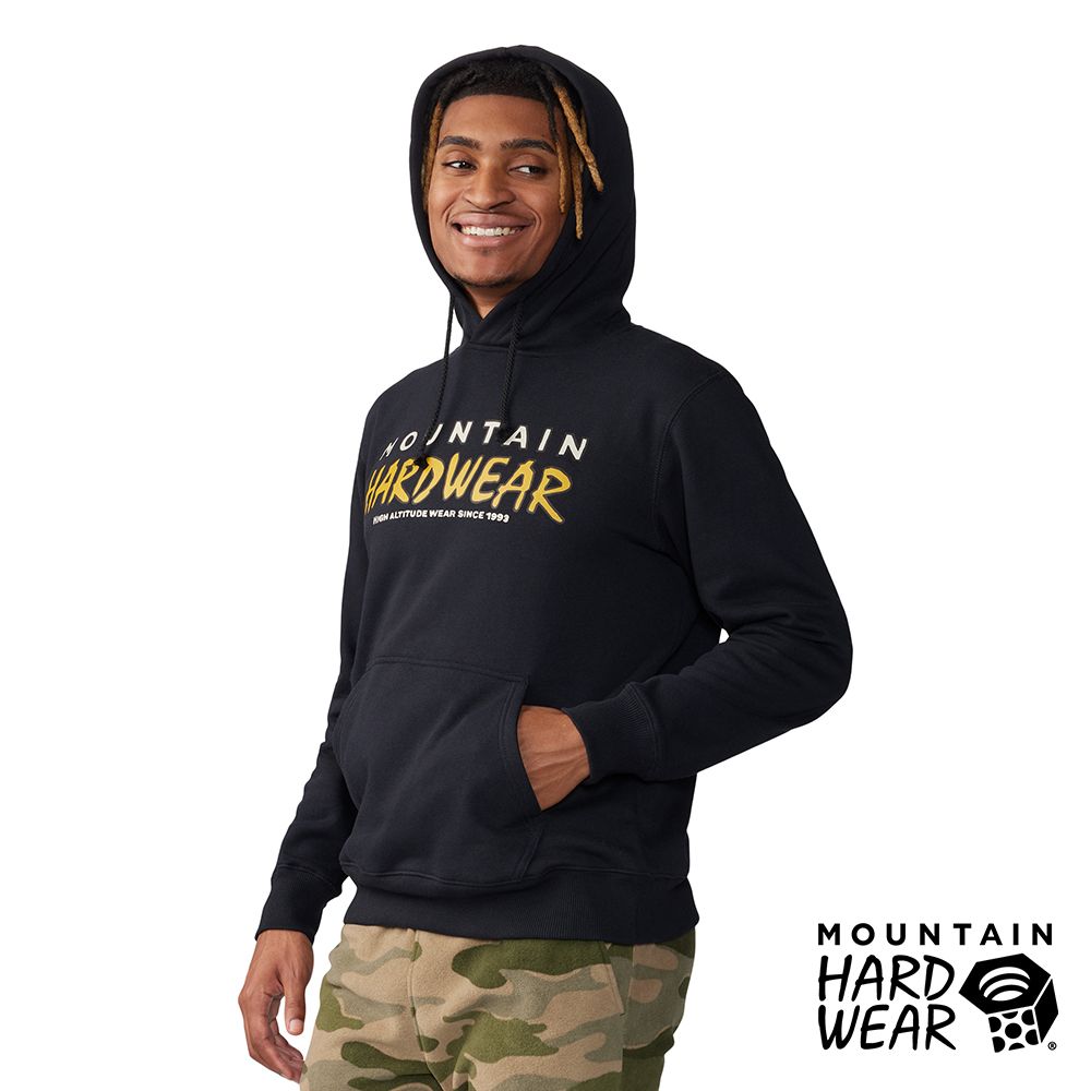 Mountain Hardwear 90s MHW Logo Pullover Hoody 90年代Logo長袖連帽大學T 男 黑 #2042681