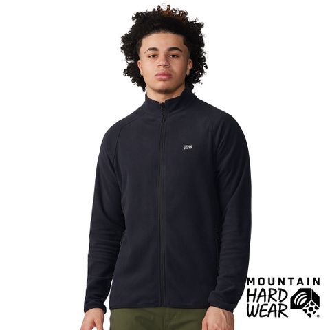 【Mountain Hardwear】Microchill™ Full Zip Jacket 保暖刷毛立領外套 男款 黑色 #2048251