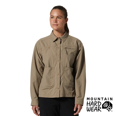 Mountain Hardwear Stryder Long Sleeve Shirt W 防曬防潑水襯衫 女款 卡其色 #2027911