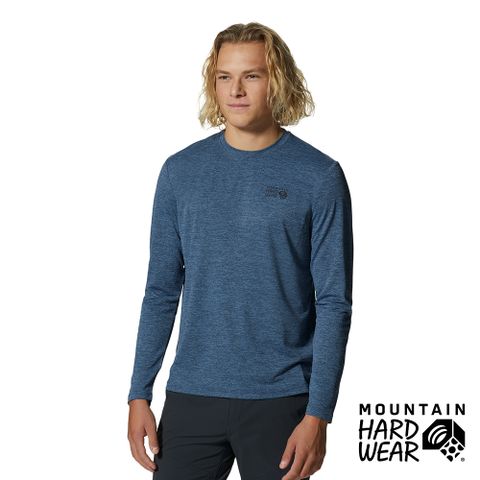 【Mountain Hardwear】Sunblocker Long Sleeve Men 防曬長袖排汗衣 男款 鋅色 #2027871