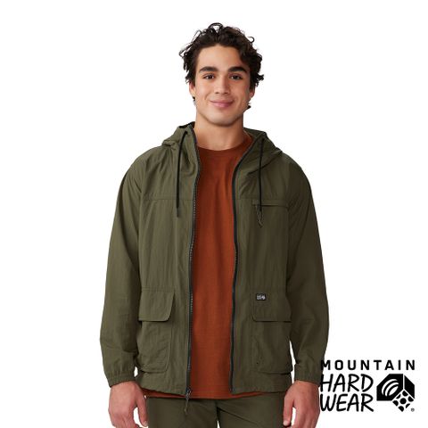 Mountain Hardwear STRYDER FULL ZIP 防曬防潑水探險連帽外套 深松綠 男款 #2067981