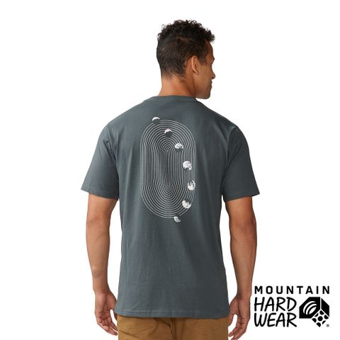 【Mountain Hardwear】Moon Phases™ Short Sleeve M 月相圓缺短袖棉T恤 火山黑 男#2068101