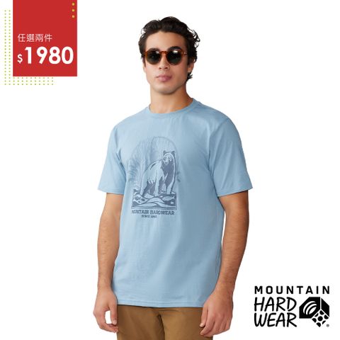 Mountain Hardwear Grizzly Bear Short Sleeve M加州灰熊短袖棉T恤 元素藍 男款 #2068131